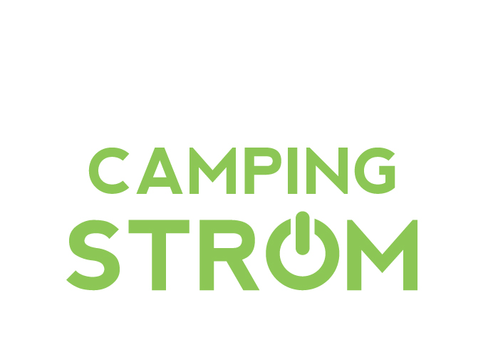 Camping-Strom Logo grün