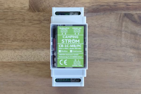 Kompakte Steuerbox für 1 Stellplatz mit WLan/Radio-Mesh