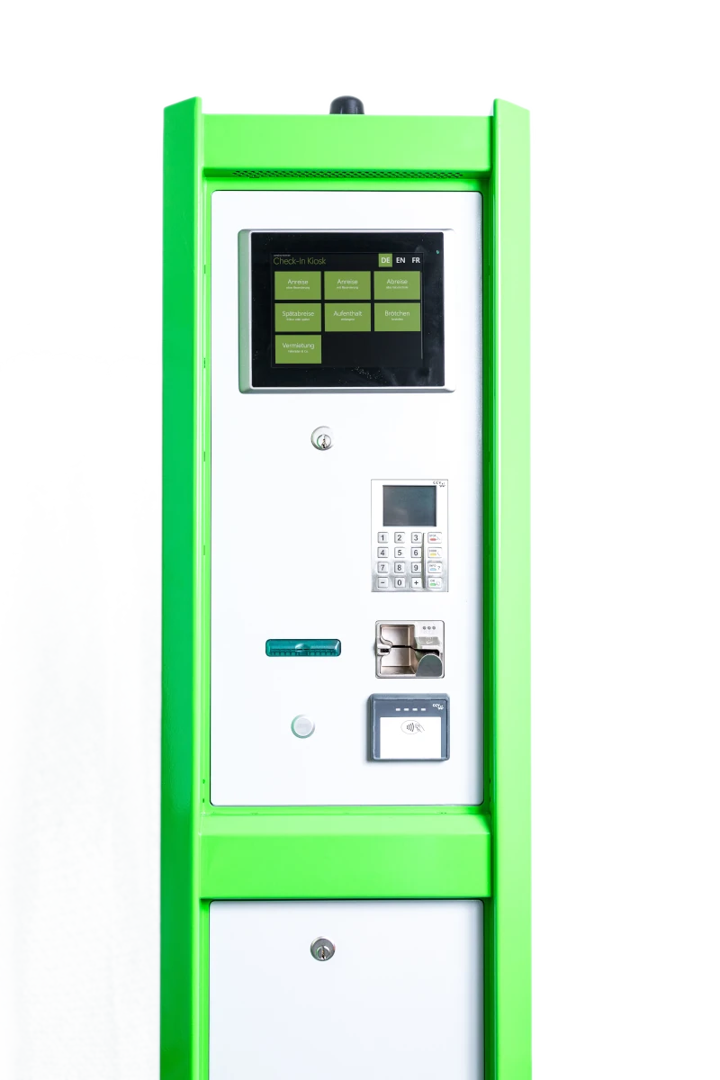 Kassenautomat für Camping und Caravan