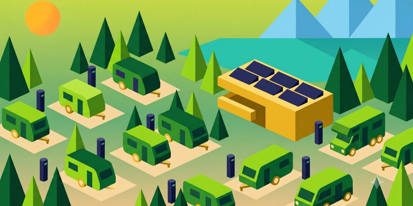 Energiewende auf dem Campingplatz: Was der BVCD-Leitfaden empfiehlt