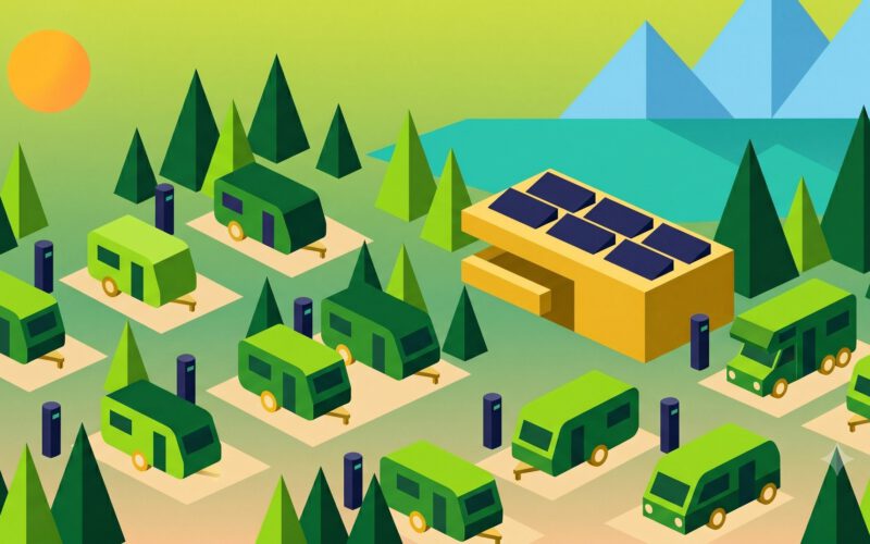 Energiewende auf dem Campingplatz: Was der BVCD-Leitfaden empfiehlt