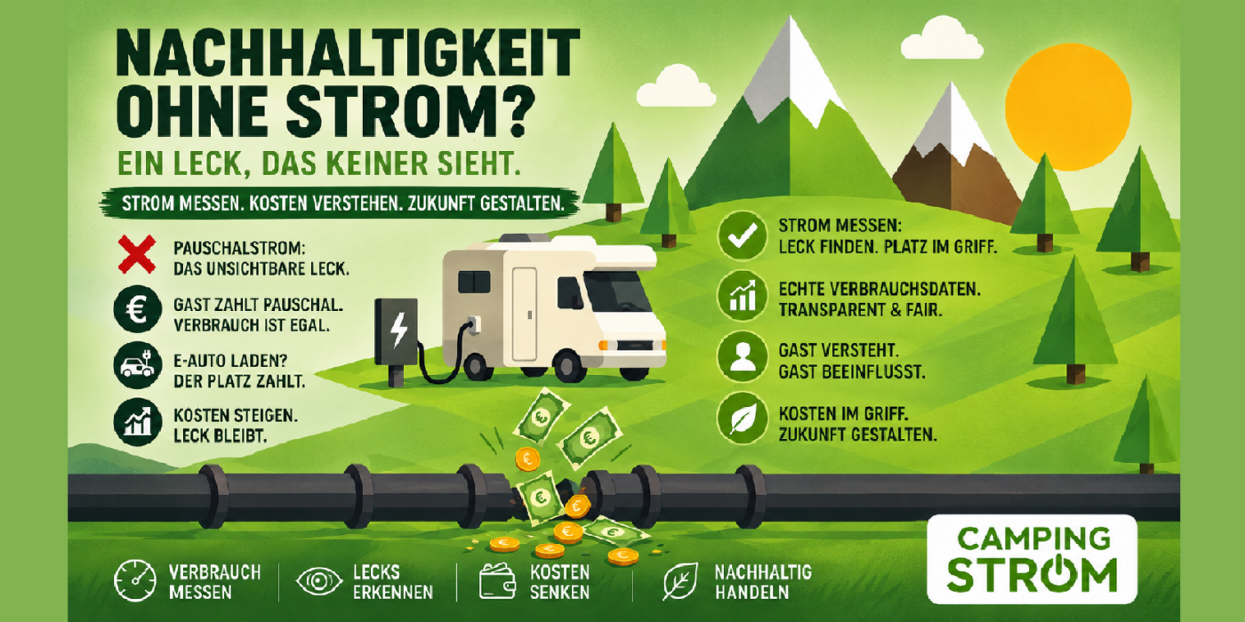 Der Check hat den Strom vergessen.