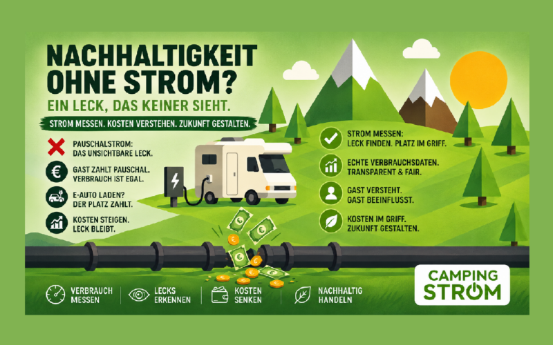 Der Check hat den Strom vergessen.